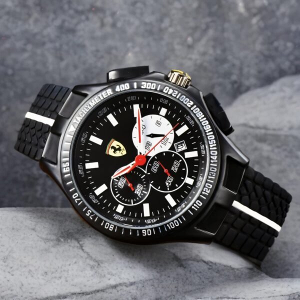 Scuderia Ferrari Race Men’s Watch – Sporty Chronograph Edition