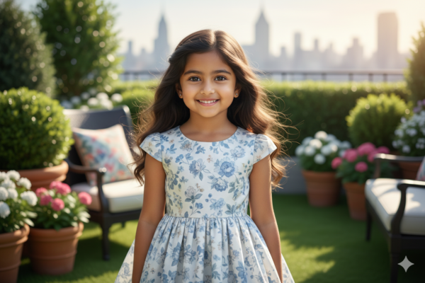 Luxury Rooftop Garden Photoshoot