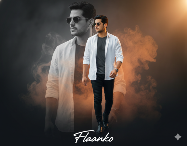 Custom AI Image - Hyper-realistic 8K cinematic fashion poster