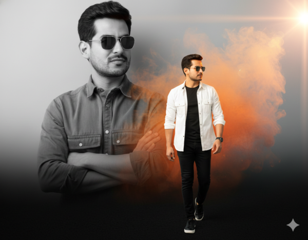 Custom AI Image - Hyper-realistic 8K cinematic fashion poster 2