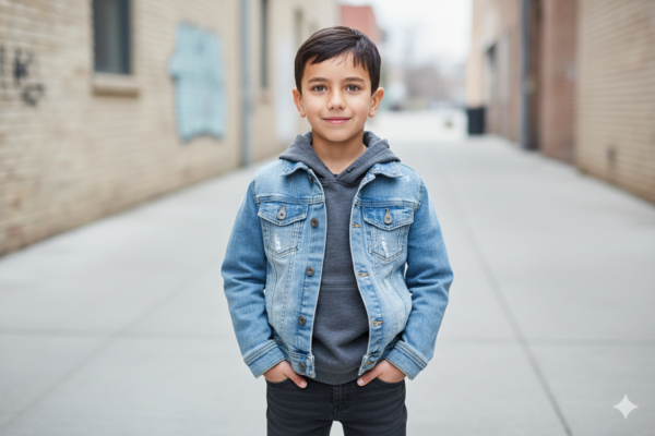 Modern Street Style Kid