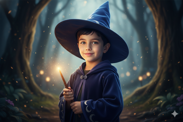 Storybook Wizard Boy