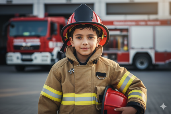 Little Firefighter Hero
